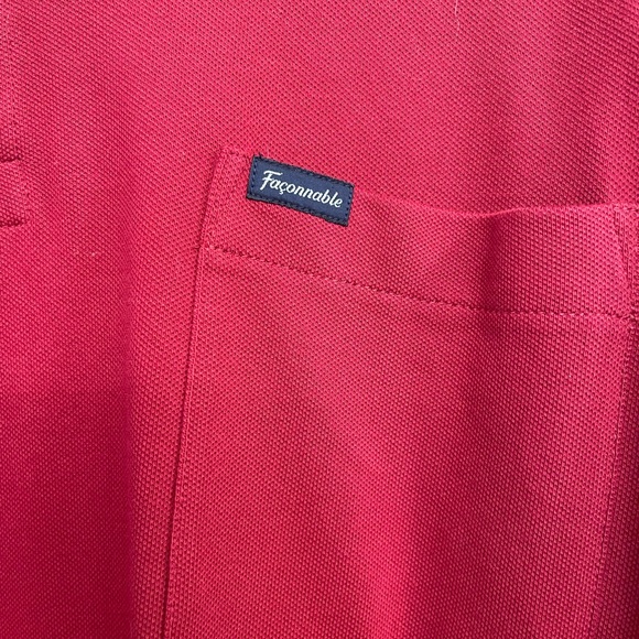 Great Condition Faconnable Long Sleeve Polo - Picture 2 of 4
